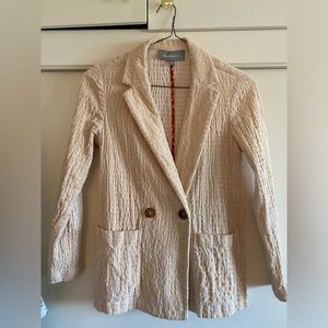 Daniel Rainn crème corduroy blazer
